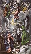 El Greco The Annuciation oil painting
